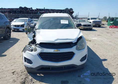 2016 Chevrolet Equinox Ls из США, поврежденный, VIN 2GNALBEKXG1123053